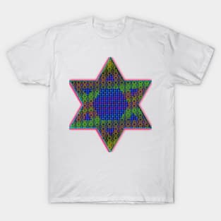 Star of David Psychedelic T-Shirt